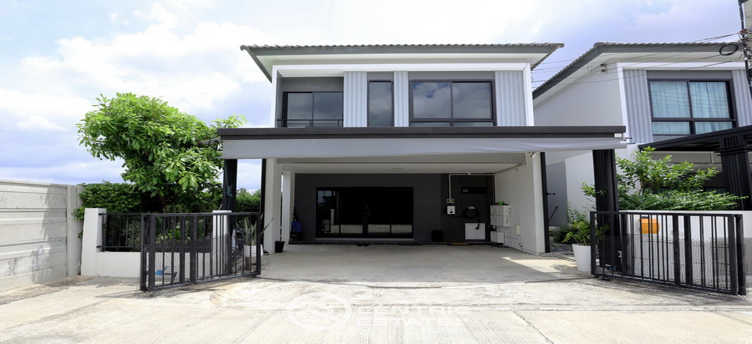 บ้าน ขาย โนเวลราชพฤกษ์ บางคูวัด ขายบ้านสภาพดีพร้อมเข้าอยู่ปทุมธานี บ้านโนเวลราชพฤกษ์-ตำบลบางคูวัด บ้านทรงอิสระ 2ชั้น