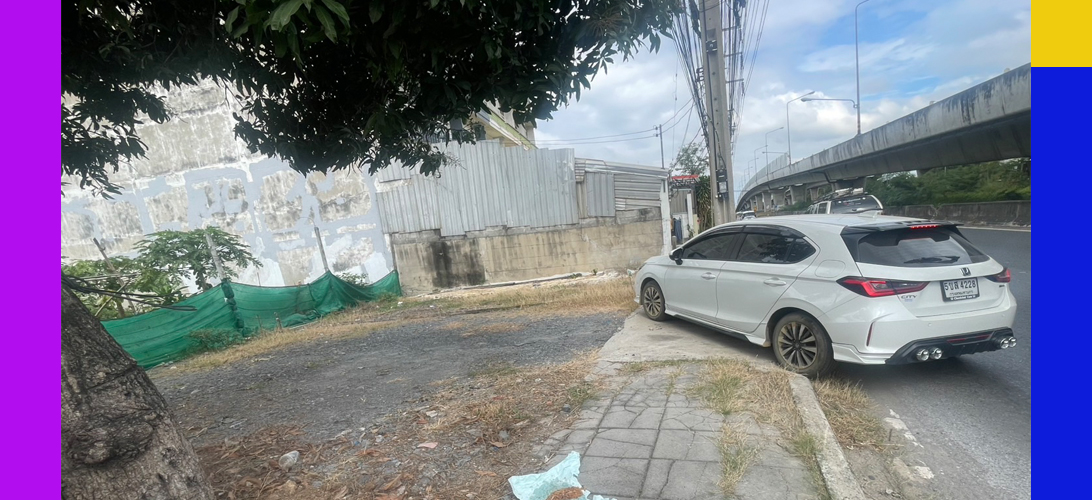 ขาย ที่ดิน ราคาถูก ที่ดินสาย5เจ้าของขายเอง ติดถนนใหญ่ อพารทเม้นท์คลังสินค้า เหมาะทำหอพัก