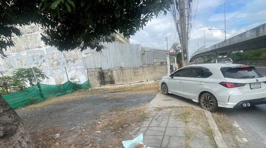 ขาย ที่ดิน ติดถนนใหญ่ ทำอพารทเม้นท์คลังสินค้ ที่ดินสาย5เจ้าของขายเอง เหมาะทำหอพัก ราคาถูก