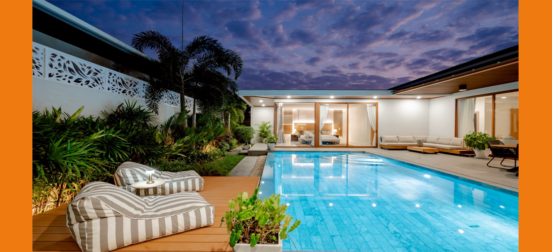 บ้าน ขาย ทำเลทองใจกลางหัวหินใกล้ทะเล Prime-Pool-Villa-inthe-Heart-of-Hua-Hin, บ้านพูลวิลล่าหัวหินสภาพใหม่สร้างปี2024 คุ้มค่าที่สุดพร้อมอยู่เฟอร์ครบสระเกลือโซลาร์เซลล์ Close-to-the-Beach-and-ShoppingMalls.